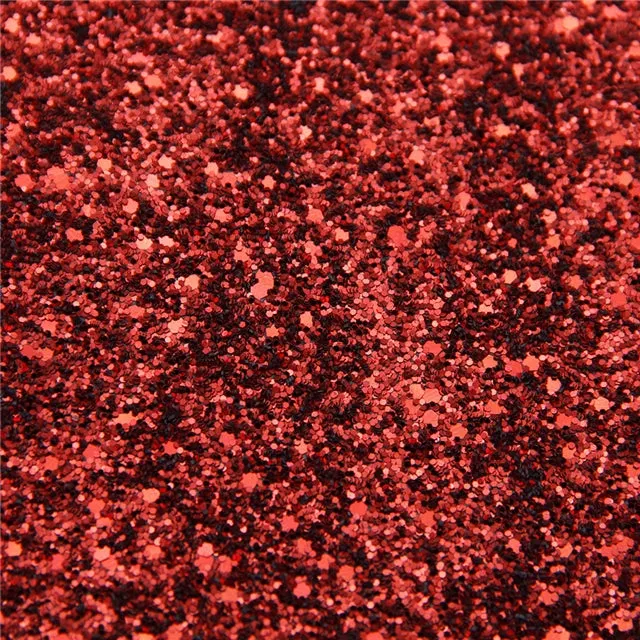 ⋅ Red Chunky Glitter ⋅ Canvas Backed ⋅ Premium Glitter  ⋅