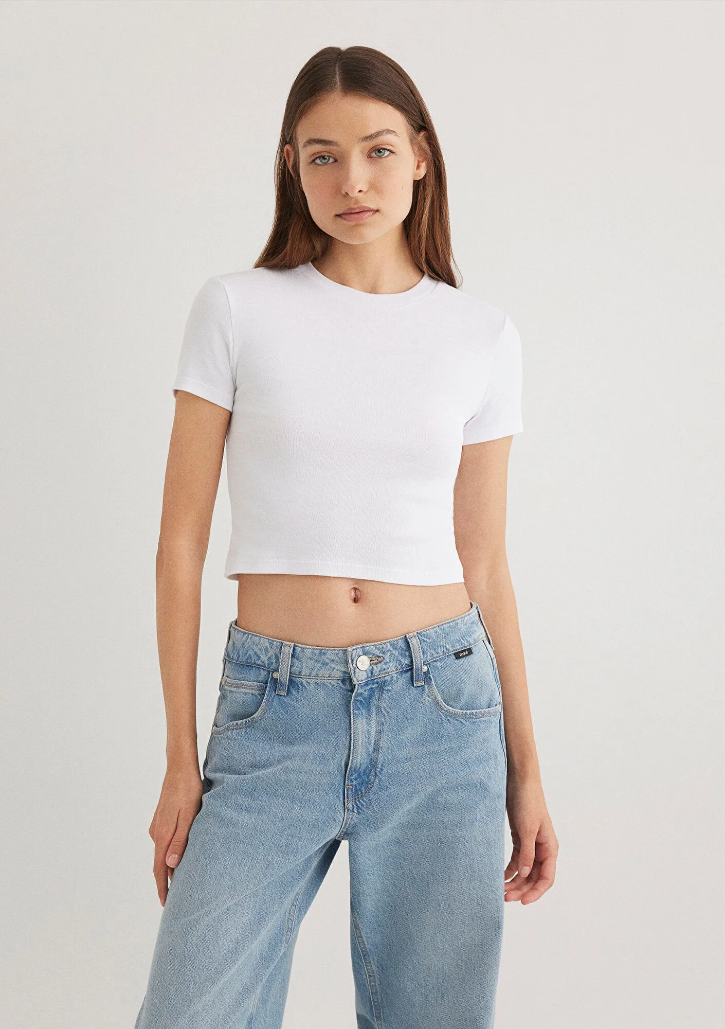 2-Pack Black Crop Tops