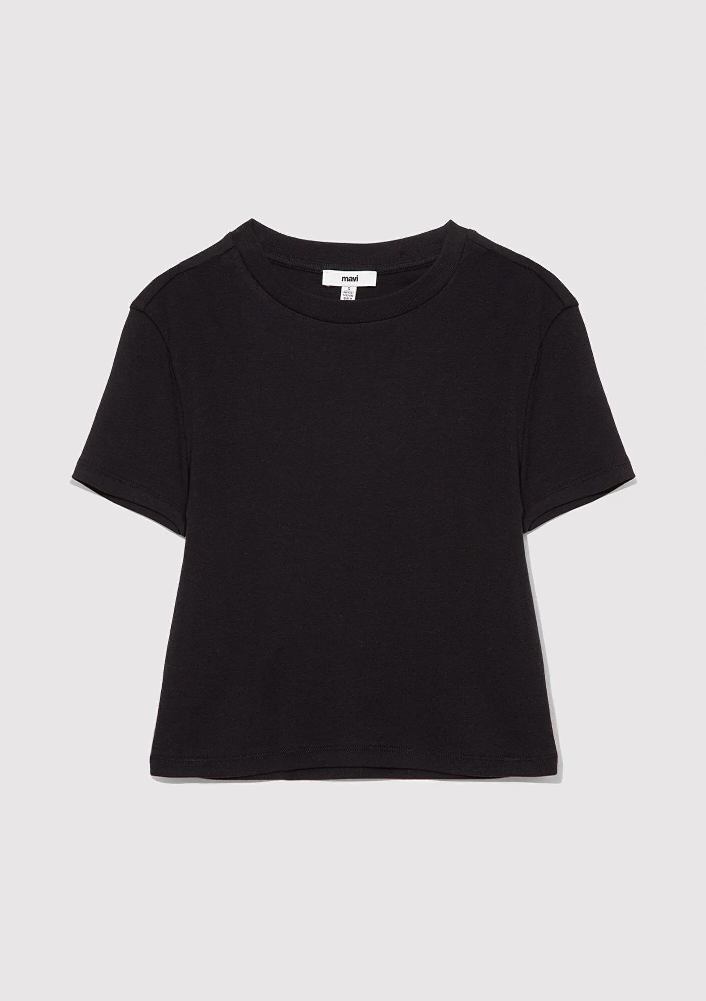 2-Pack Black Crop Tops