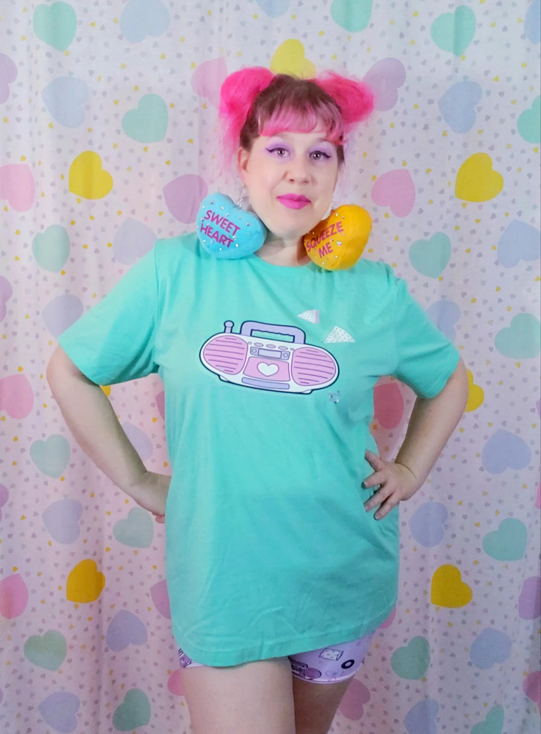 90's Barbie Boombox Short-Sleeve Unisex T-Shirt