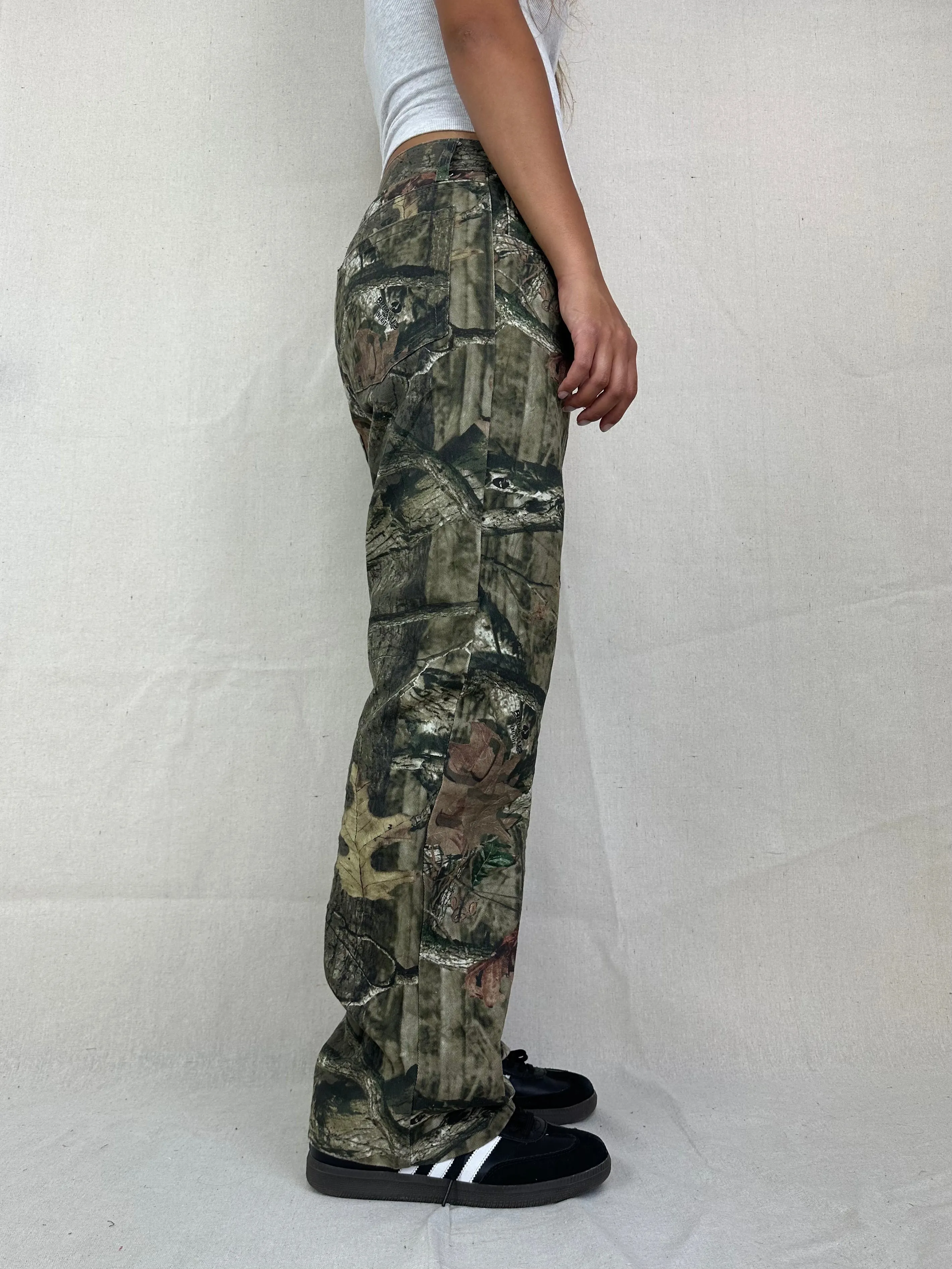 90's Mossyoak Realtree Camo Vintage Cargo Pants Size 31x29