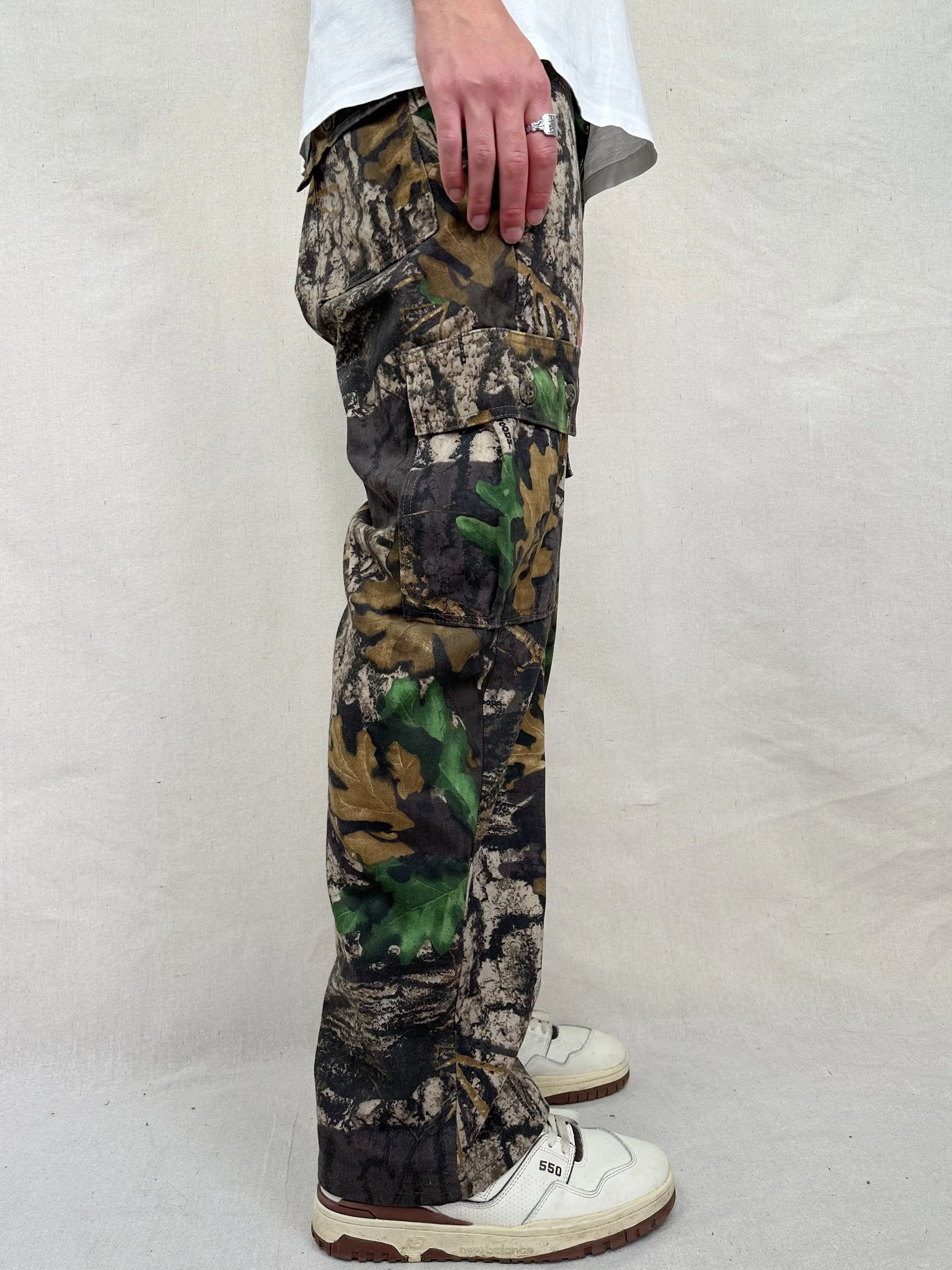 90's Realtree Camo Vintage Cargo Pants Size 31x31