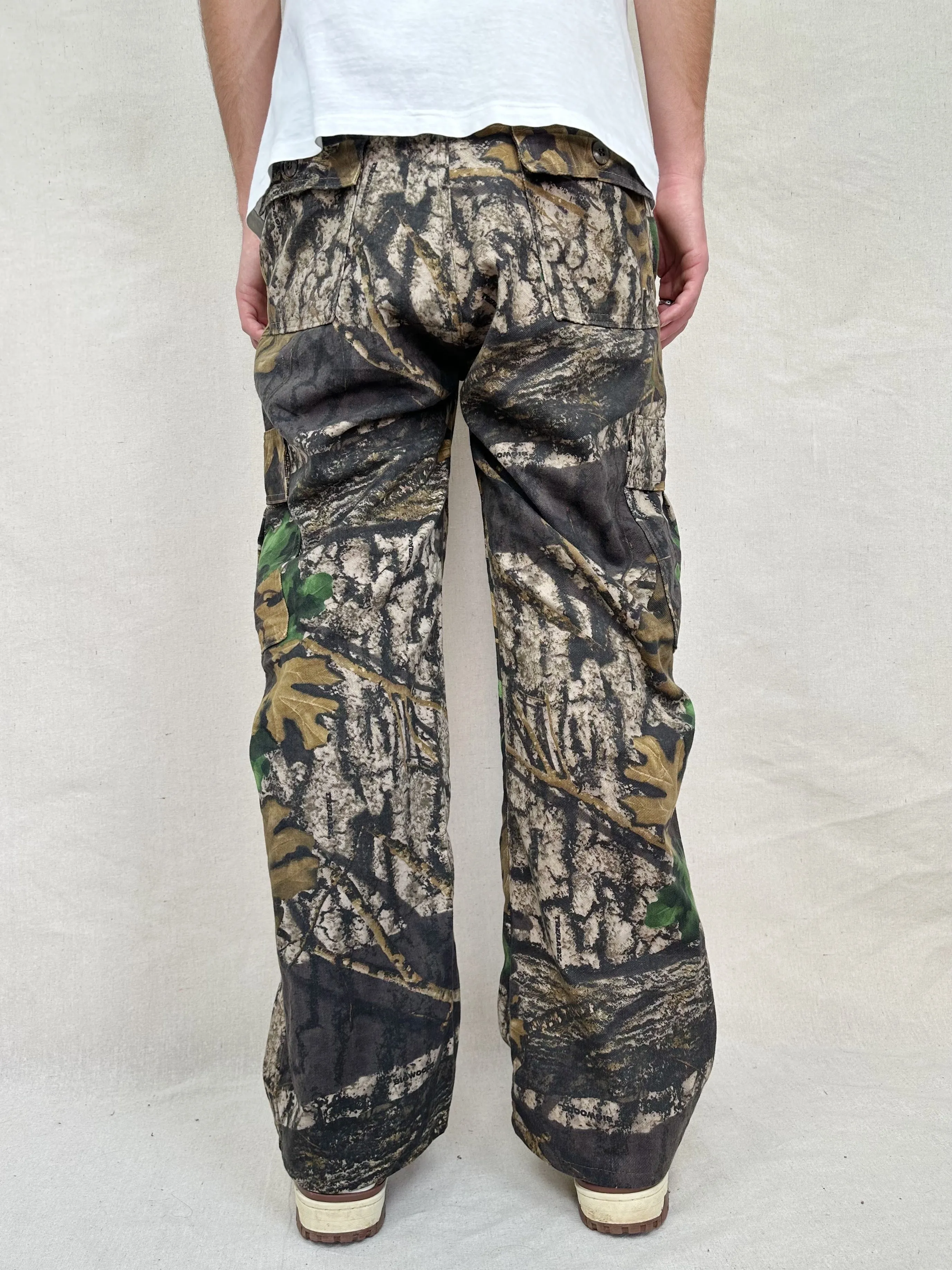 90's Realtree Camo Vintage Cargo Pants Size 31x31