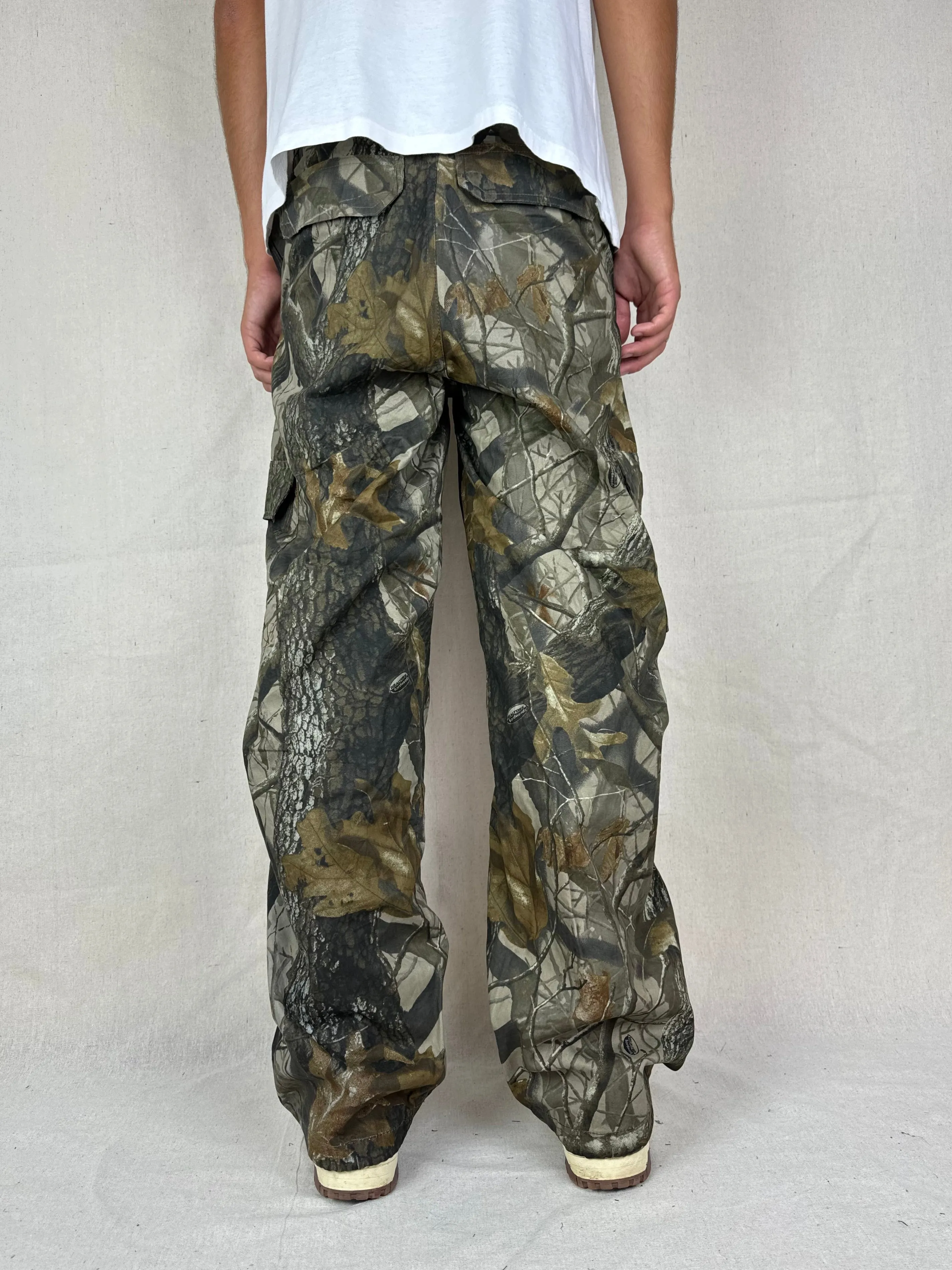 90's Realtree Camo Vintage Cargo Pants Size 31x32