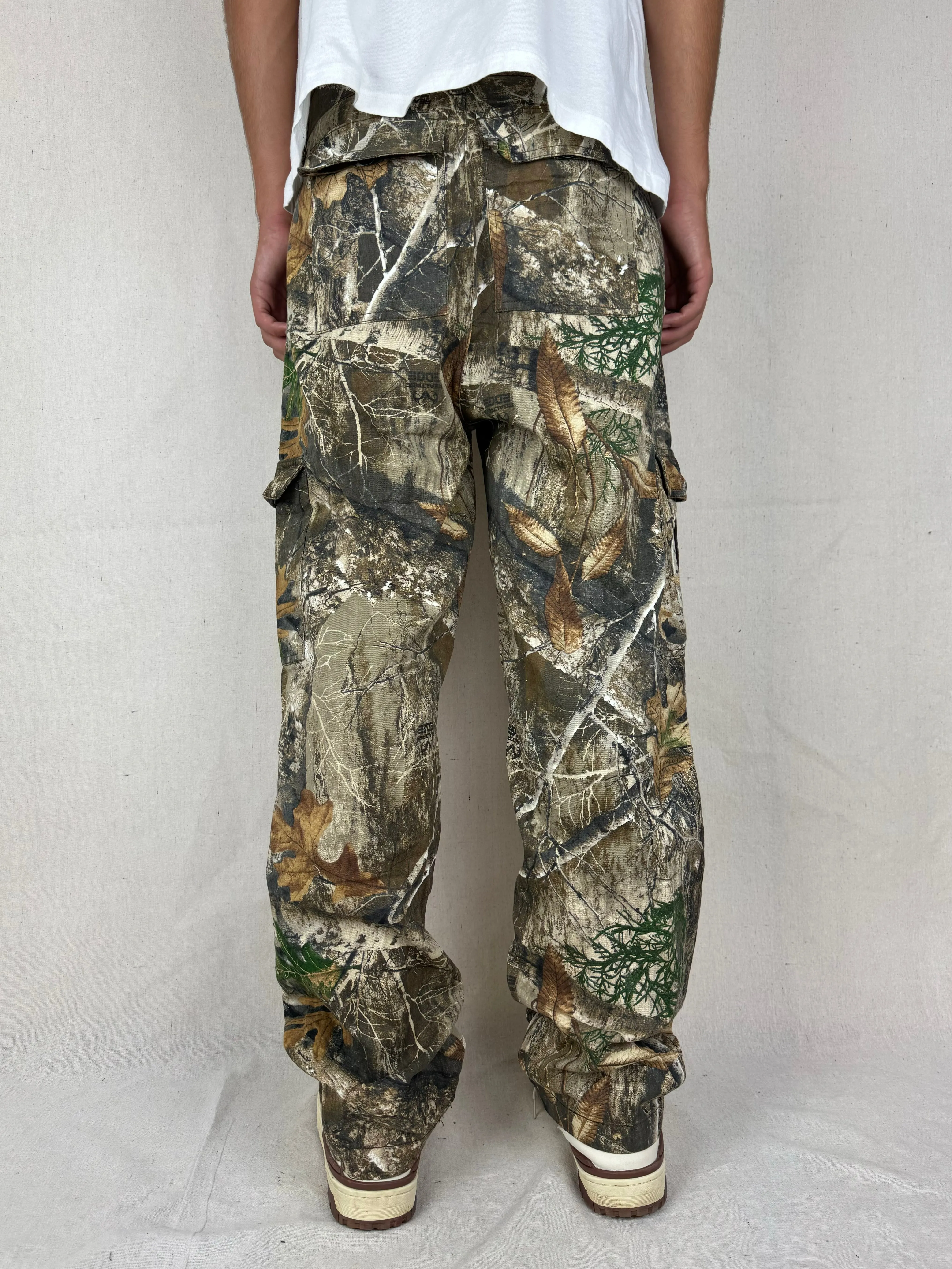 90's Realtree Camo Vintage Cargo Pants Size 32x32