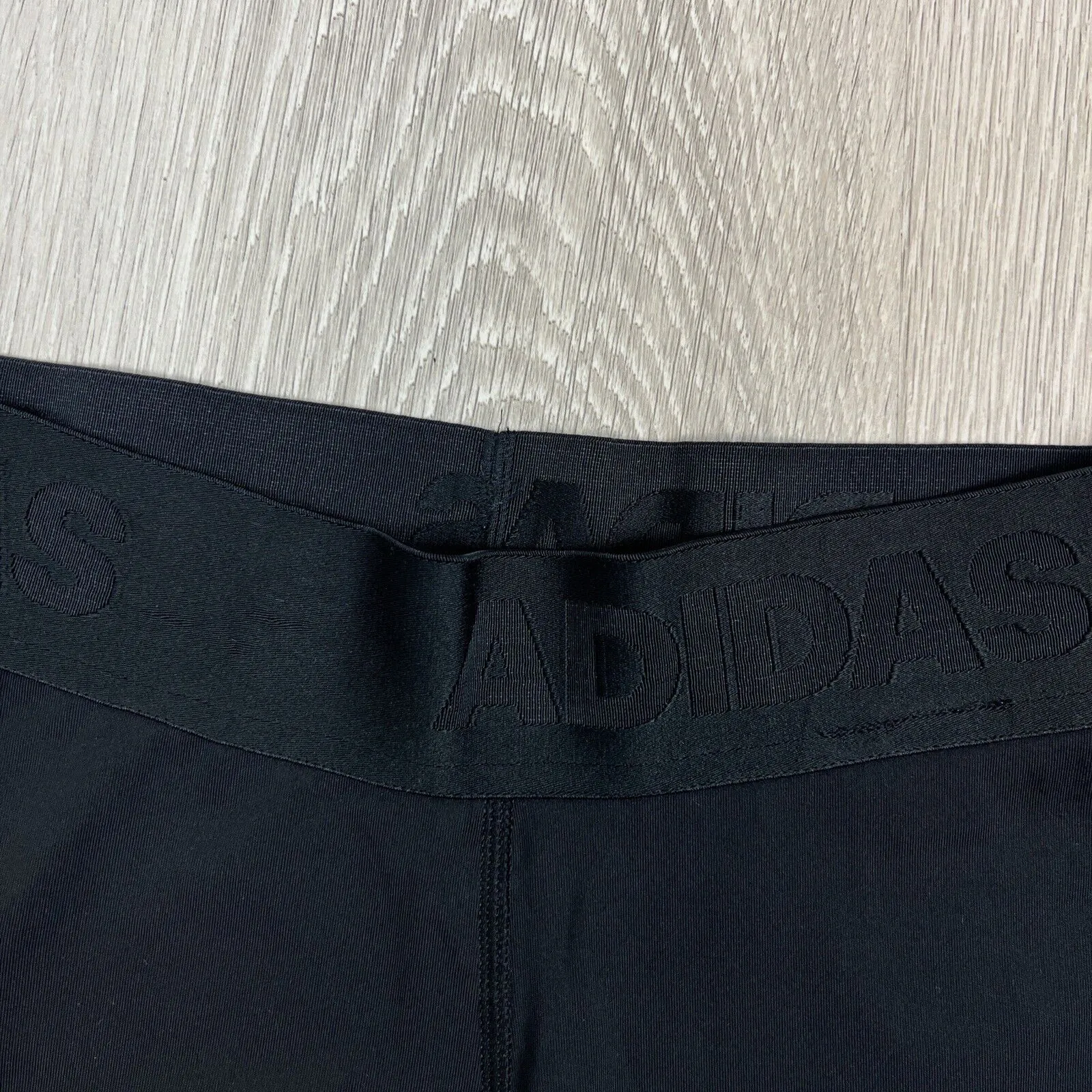 Adidas Womens Black Tech fit Compression Bike Shorts Size XS