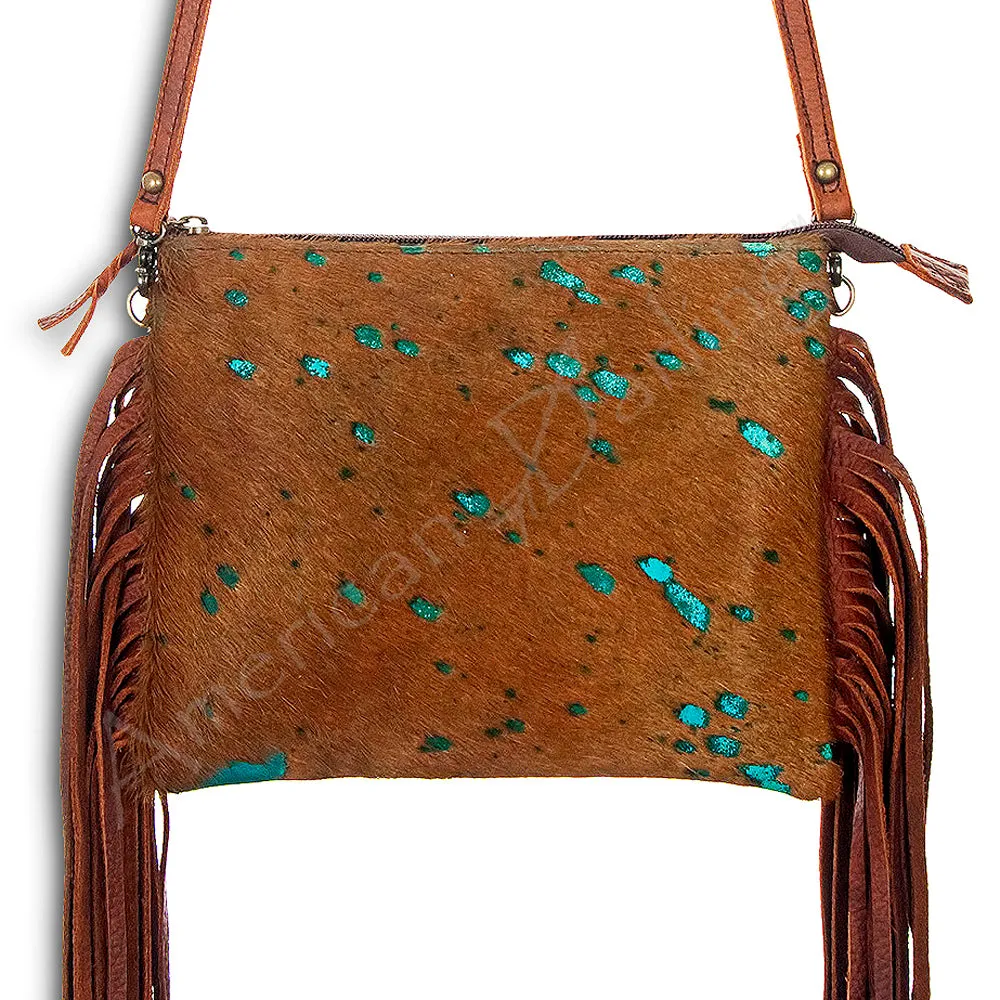 American Darling Crossbody Messenger Bag ADBG109TANTRQ