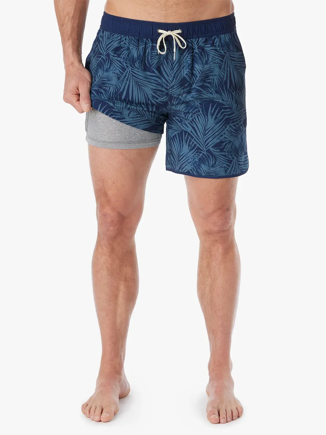 Anchor Short | Grey Floral