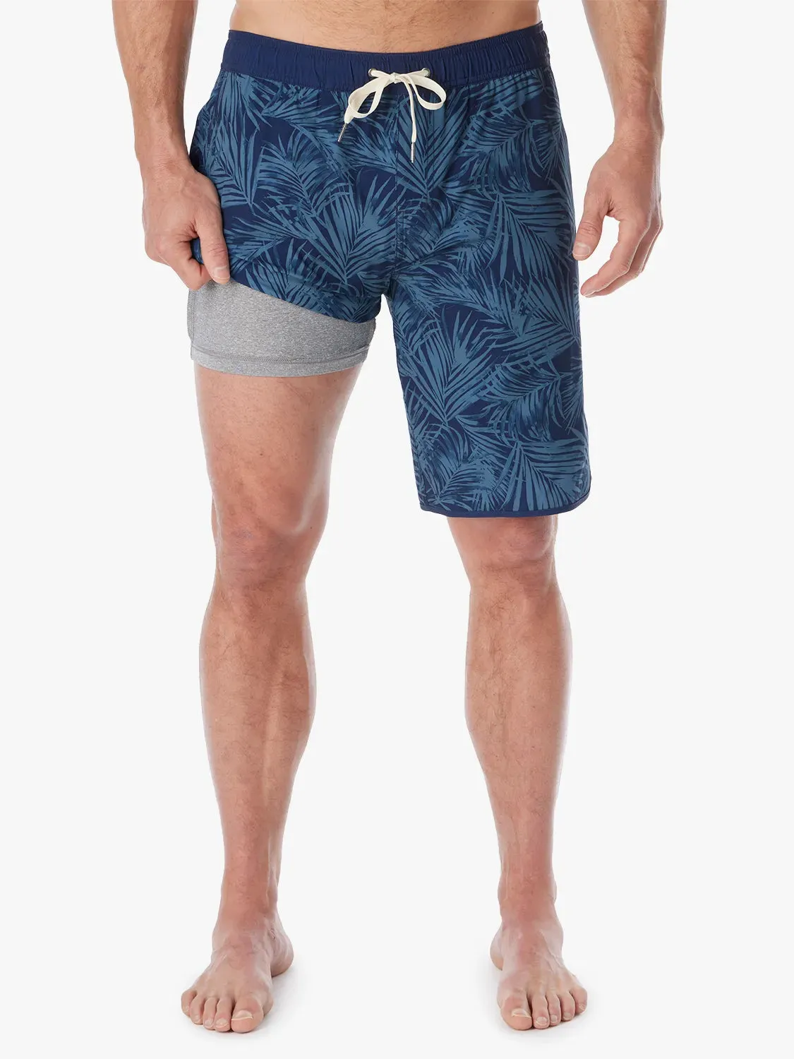Anchor Short | Grey Floral