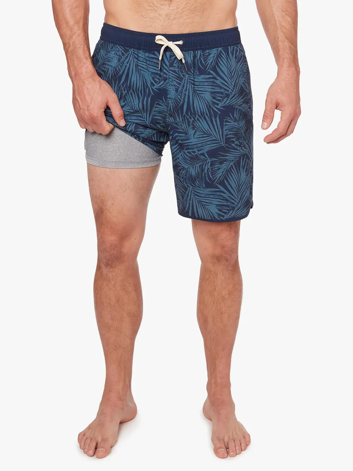 Anchor Short | Grey Floral