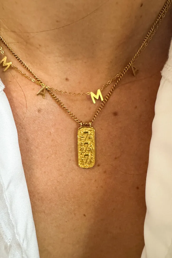 Angel Number Necklace (222)
