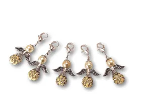 Angelical Crystal CB - #020 Set of 5 Stitch Markers