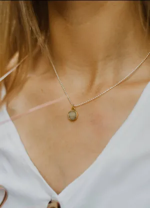 Angie Necklace Two Tone