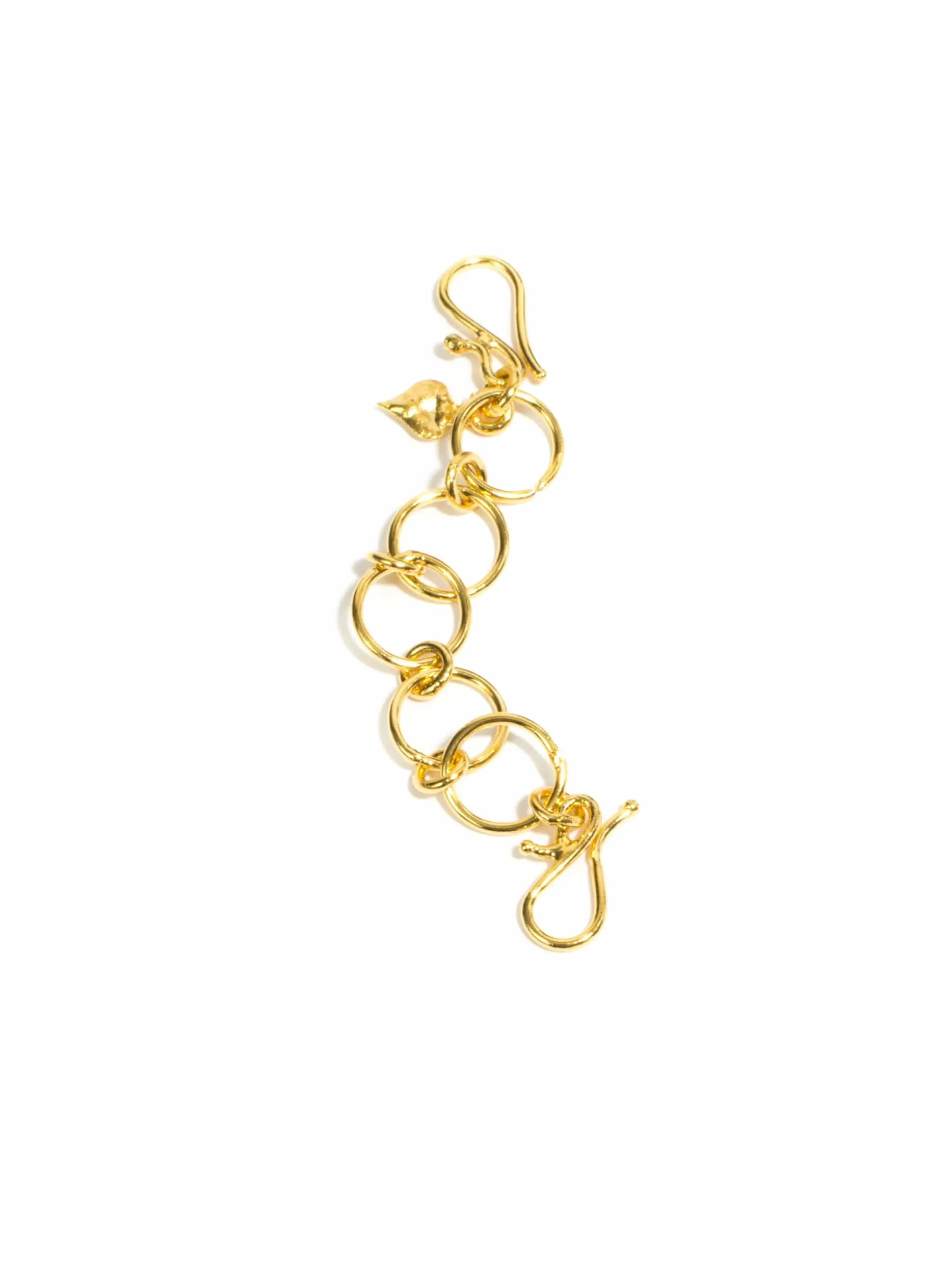 Antigua Rosary Jet   Necklace Extender