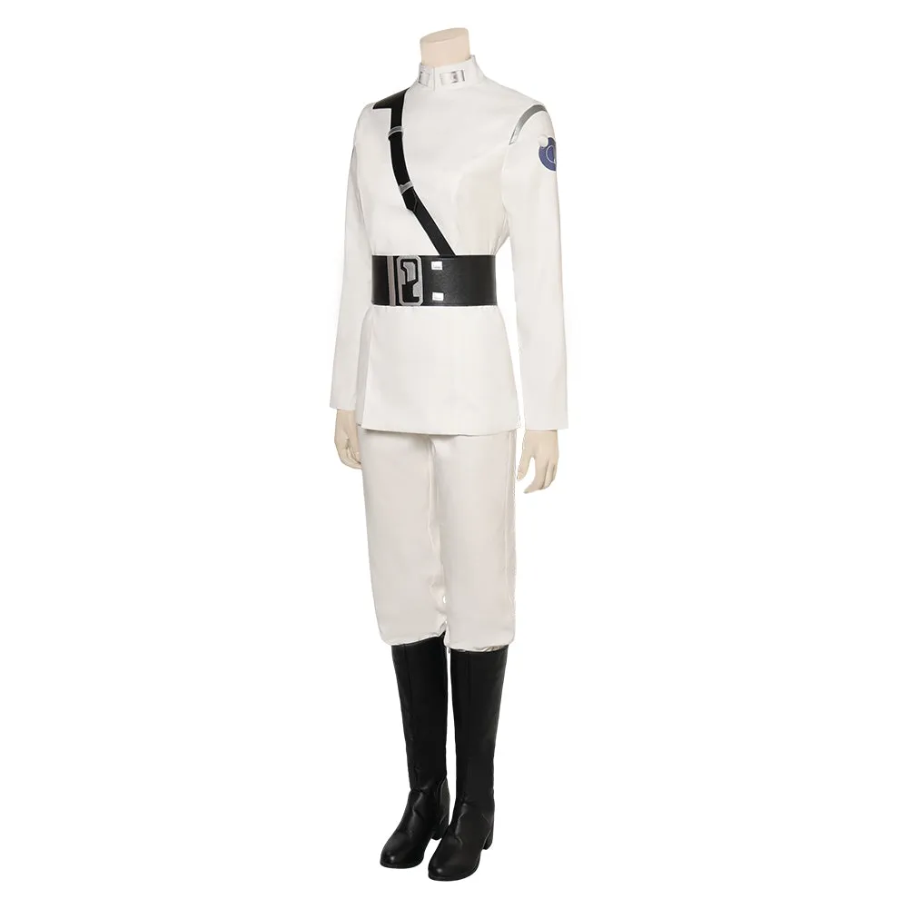 Ar'alani White Uniform Cosplay Costume Outfits Halloween Carnival Suit