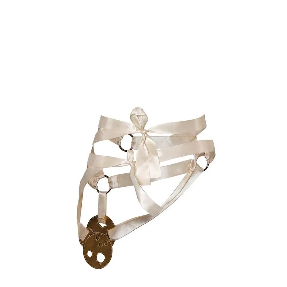Arcane League of Legends Season 2 Viktor Brooch Unisex White Belt Halloween Carnival Accessories
