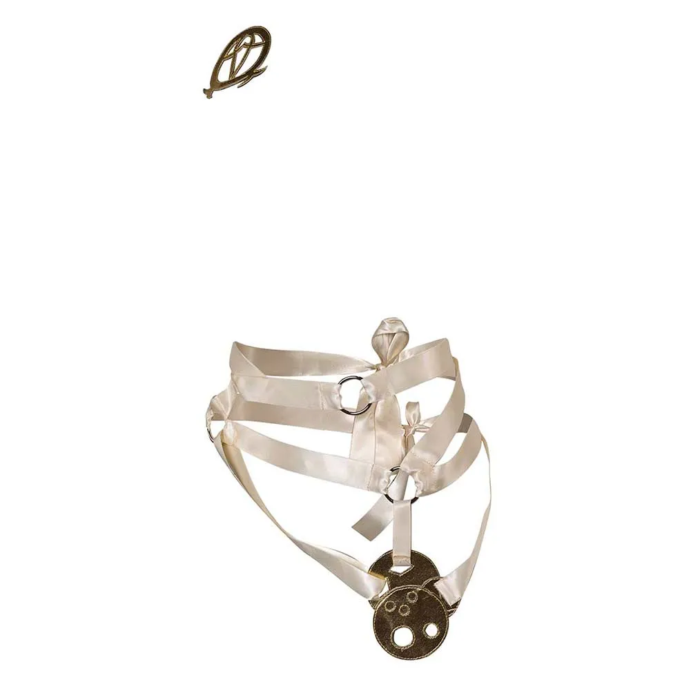 Arcane League of Legends Season 2 Viktor Brooch Unisex White Belt Halloween Carnival Accessories