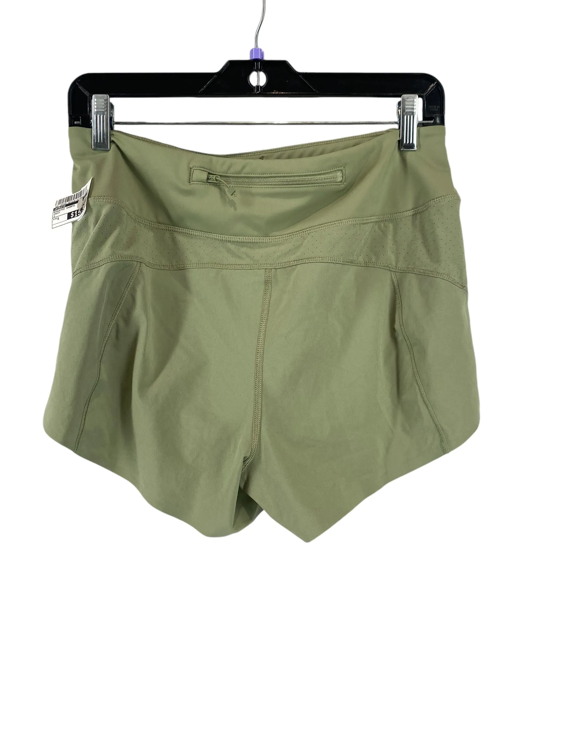 Athletic Shorts By Athleta In Green, Size: S