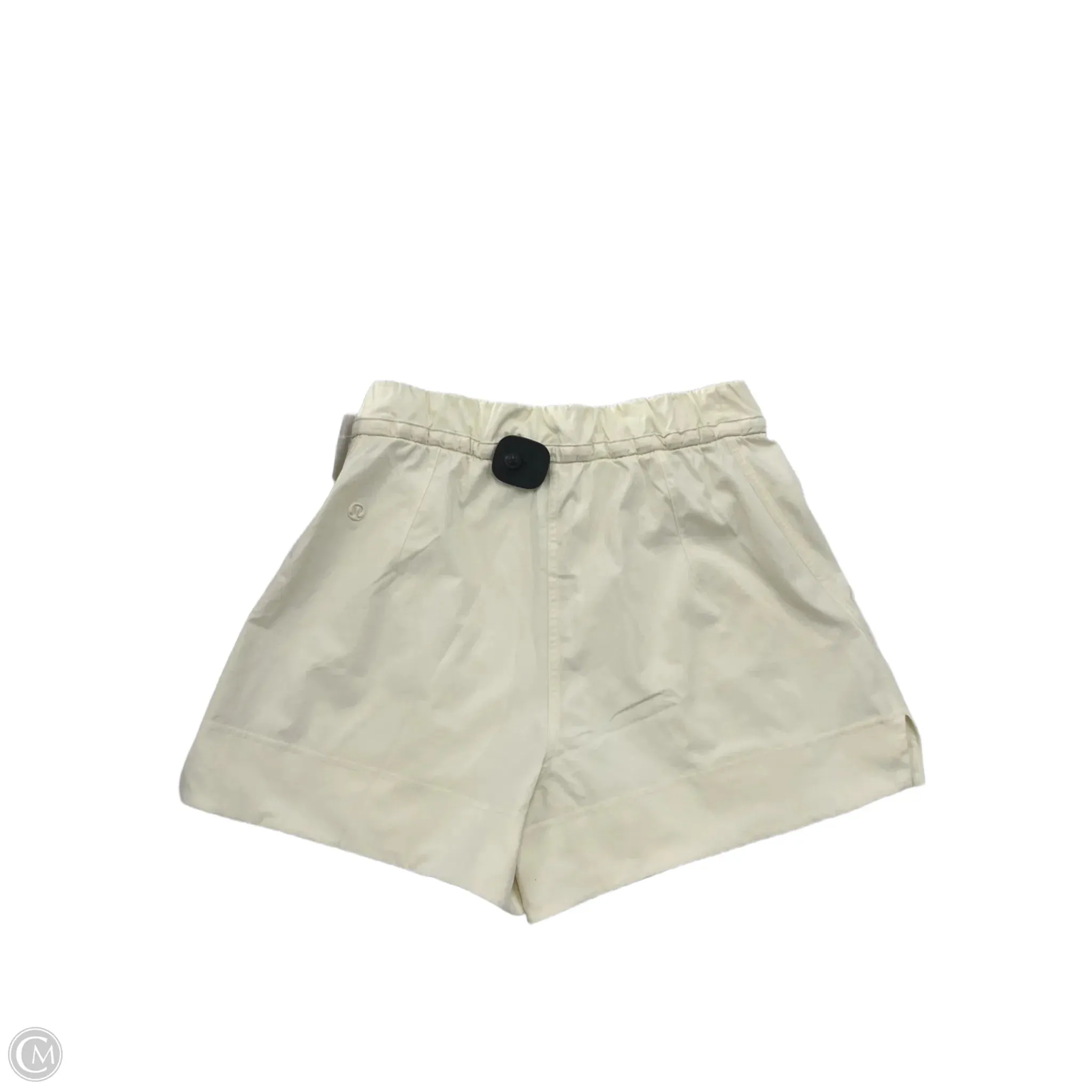 Athletic Shorts By Lululemon In Yellow, Size: S