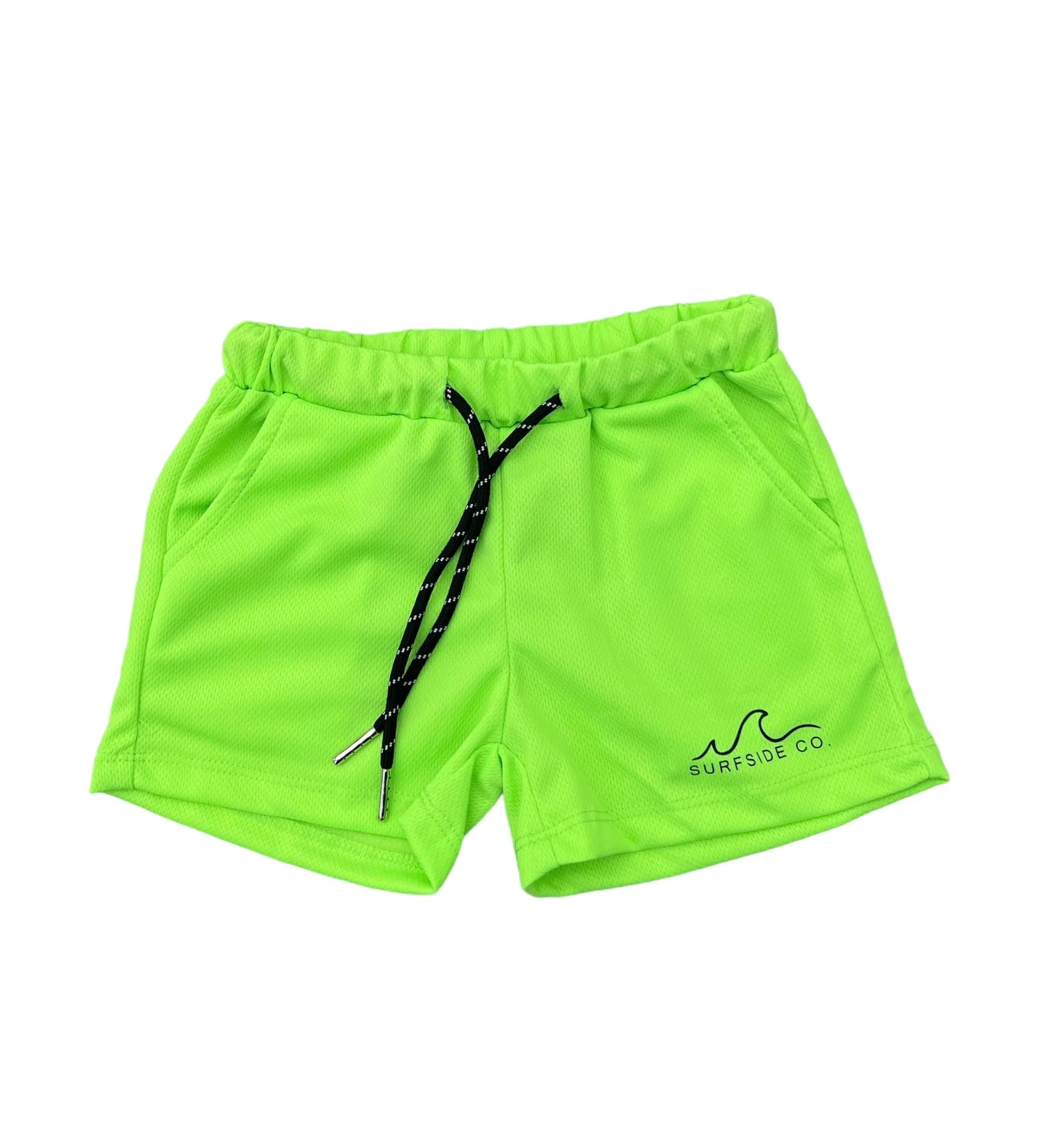 Athletic Shorts- Neon Green