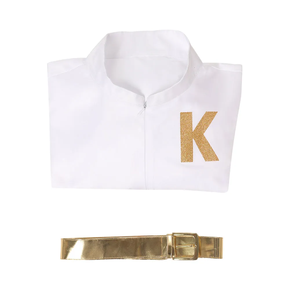 Barbie Ken Cosplay Costume Men Jumpsuit Belt Outfits Halloween Carnival Suit