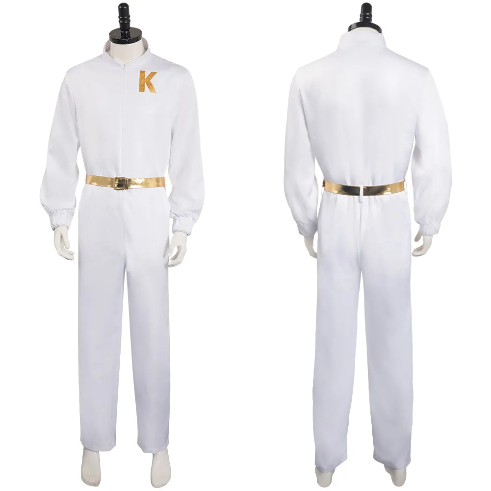 Barbie Ken Cosplay Costume Men Jumpsuit Belt Outfits Halloween Carnival Suit