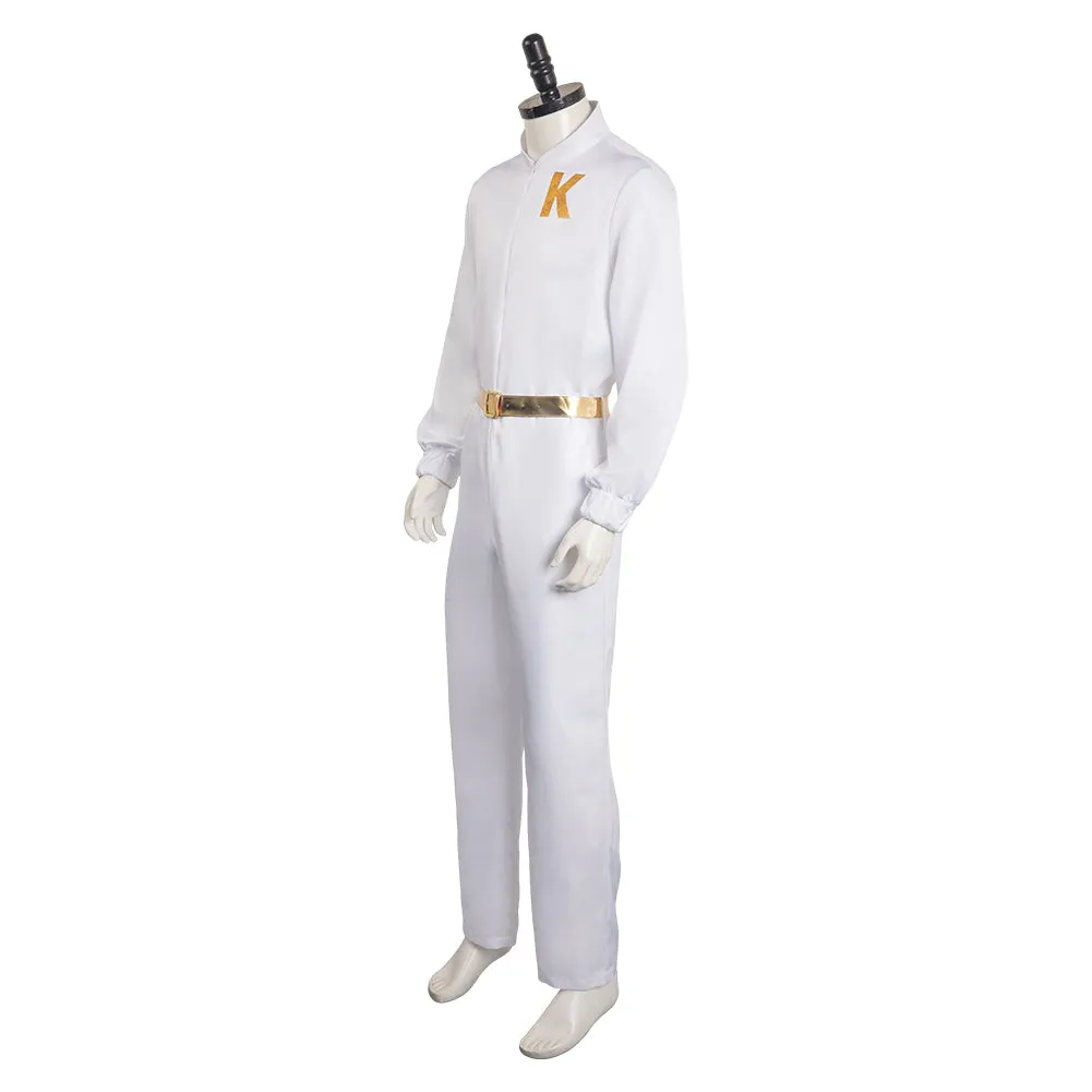 Barbie Ken Cosplay Costume Men Jumpsuit Belt Outfits Halloween Carnival Suit