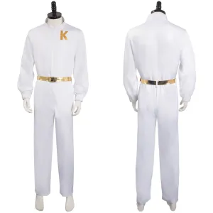 Barbie Ken Cosplay Costume Men Jumpsuit Belt Outfits Halloween Carnival Suit