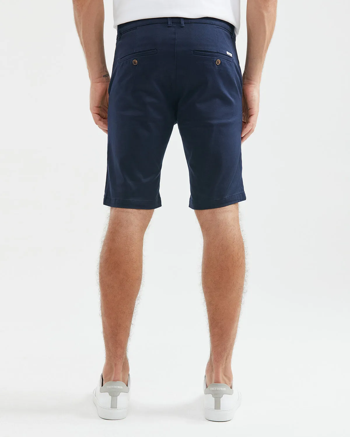 BERMUDA SHORTS IN NAVY