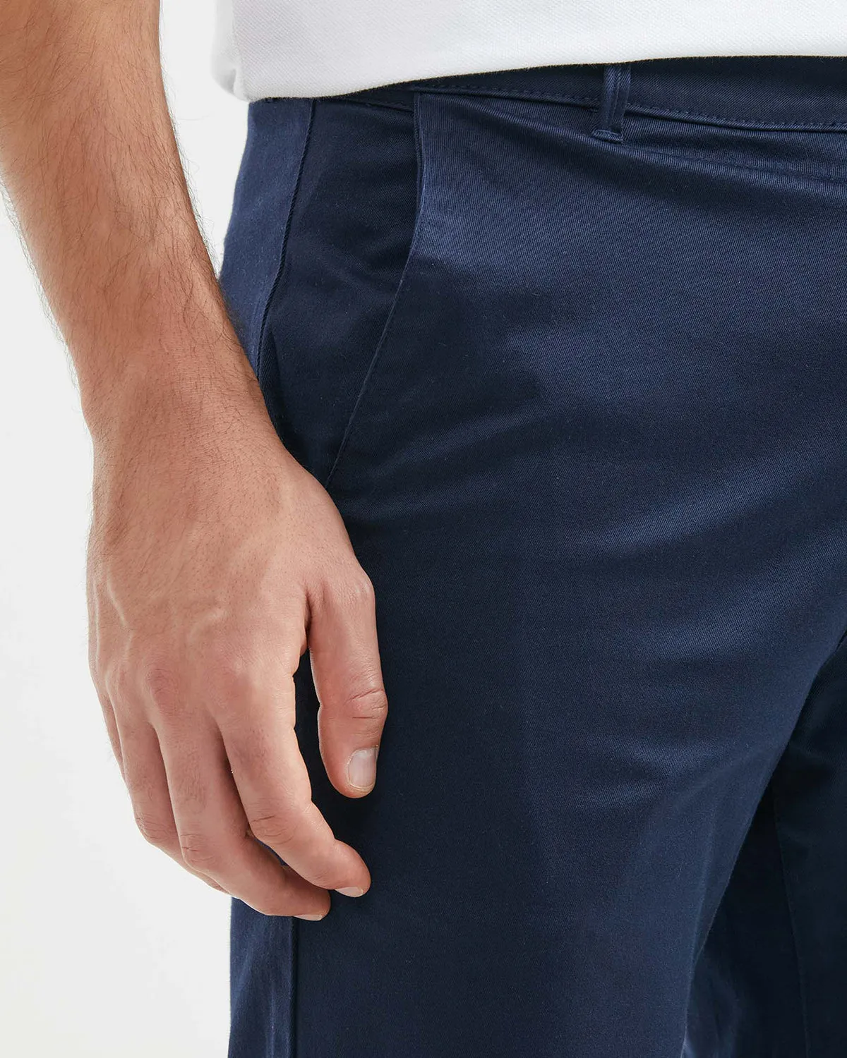 BERMUDA SHORTS IN NAVY