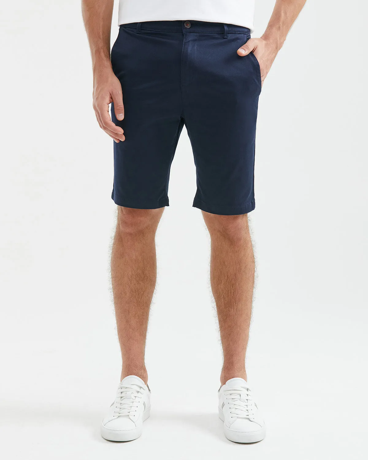 BERMUDA SHORTS IN NAVY