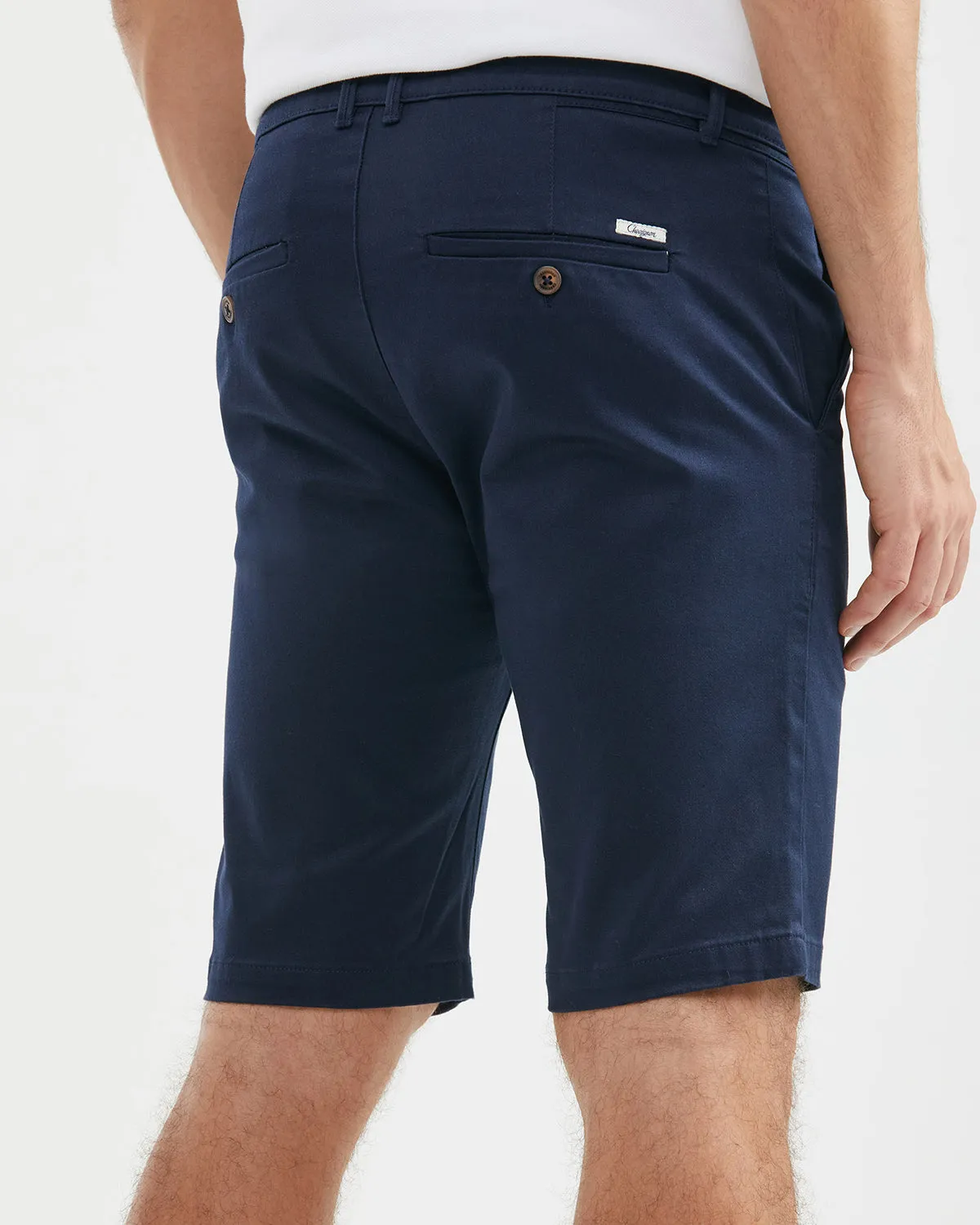 BERMUDA SHORTS IN NAVY