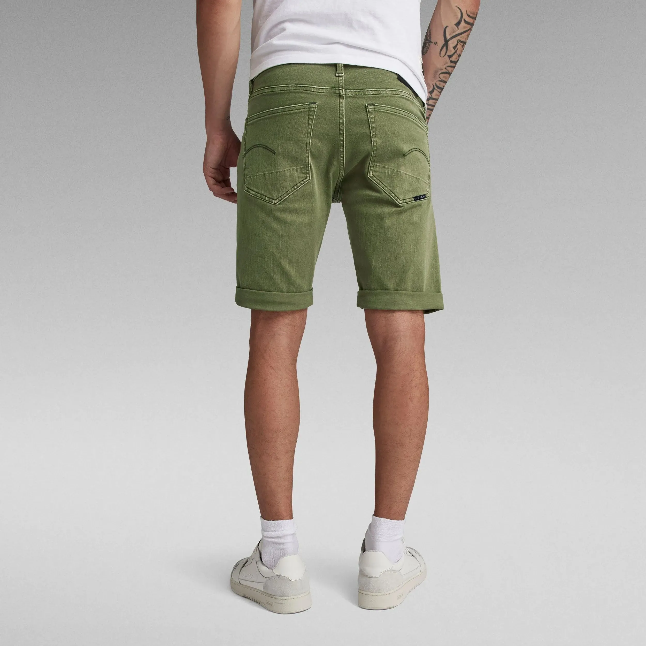 Bermudas G-STAR Vaqueras 3301 Slim Faded Shamrock
