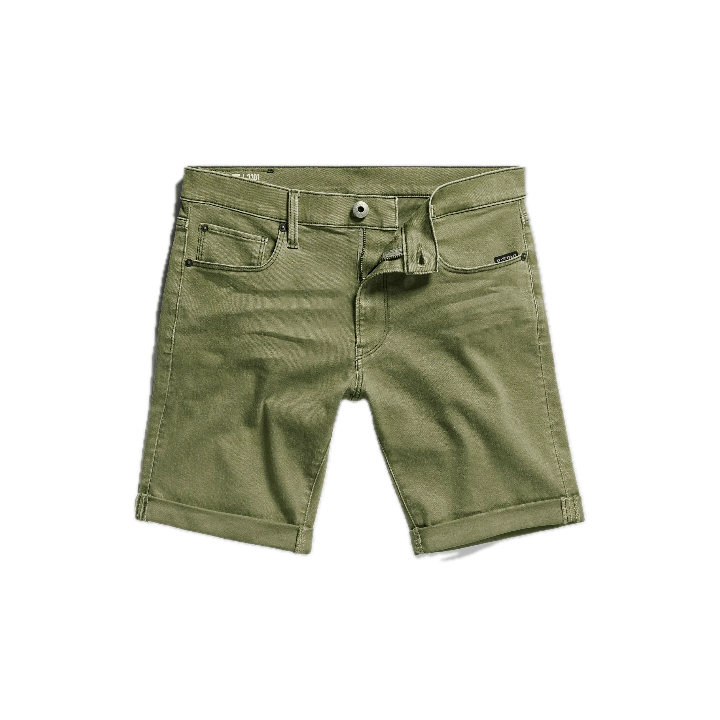 Bermudas G-STAR Vaqueras 3301 Slim Faded Shamrock