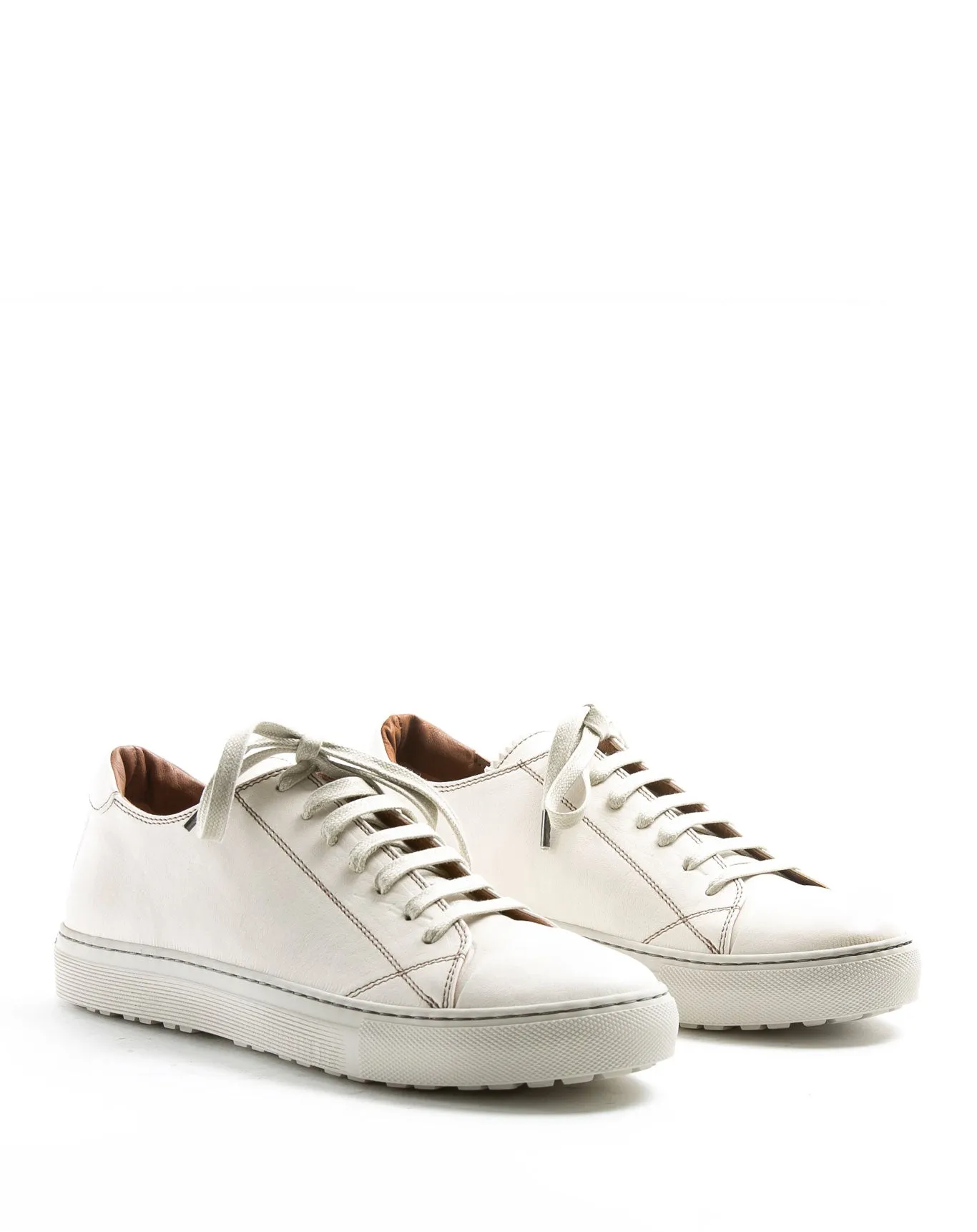 BEXY White Leather Sneakers