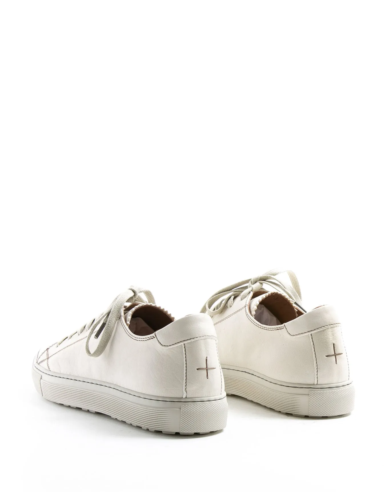 BEXY White Leather Sneakers