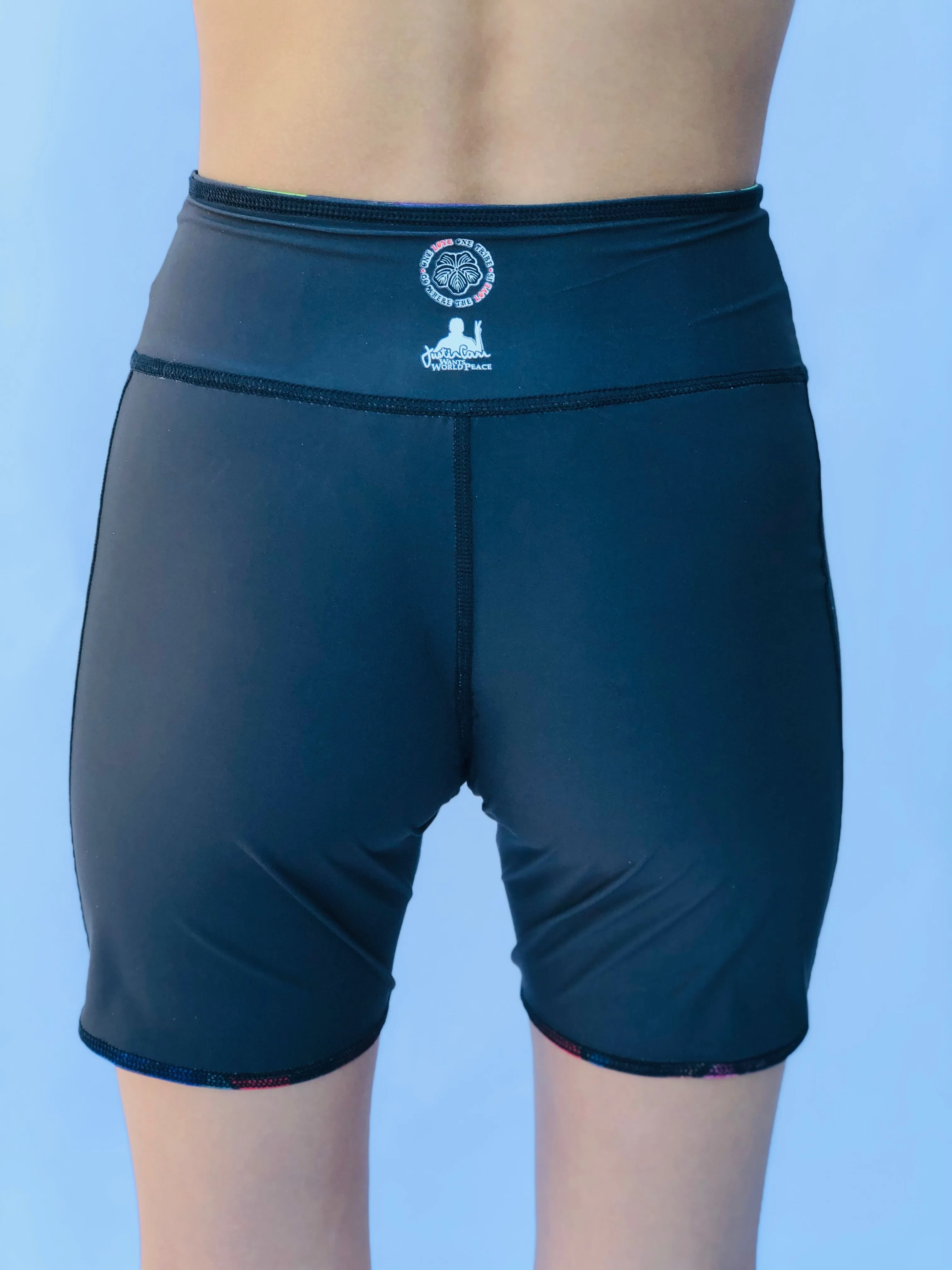 BIKE SHORTS JUSTIN CARR/BLACK