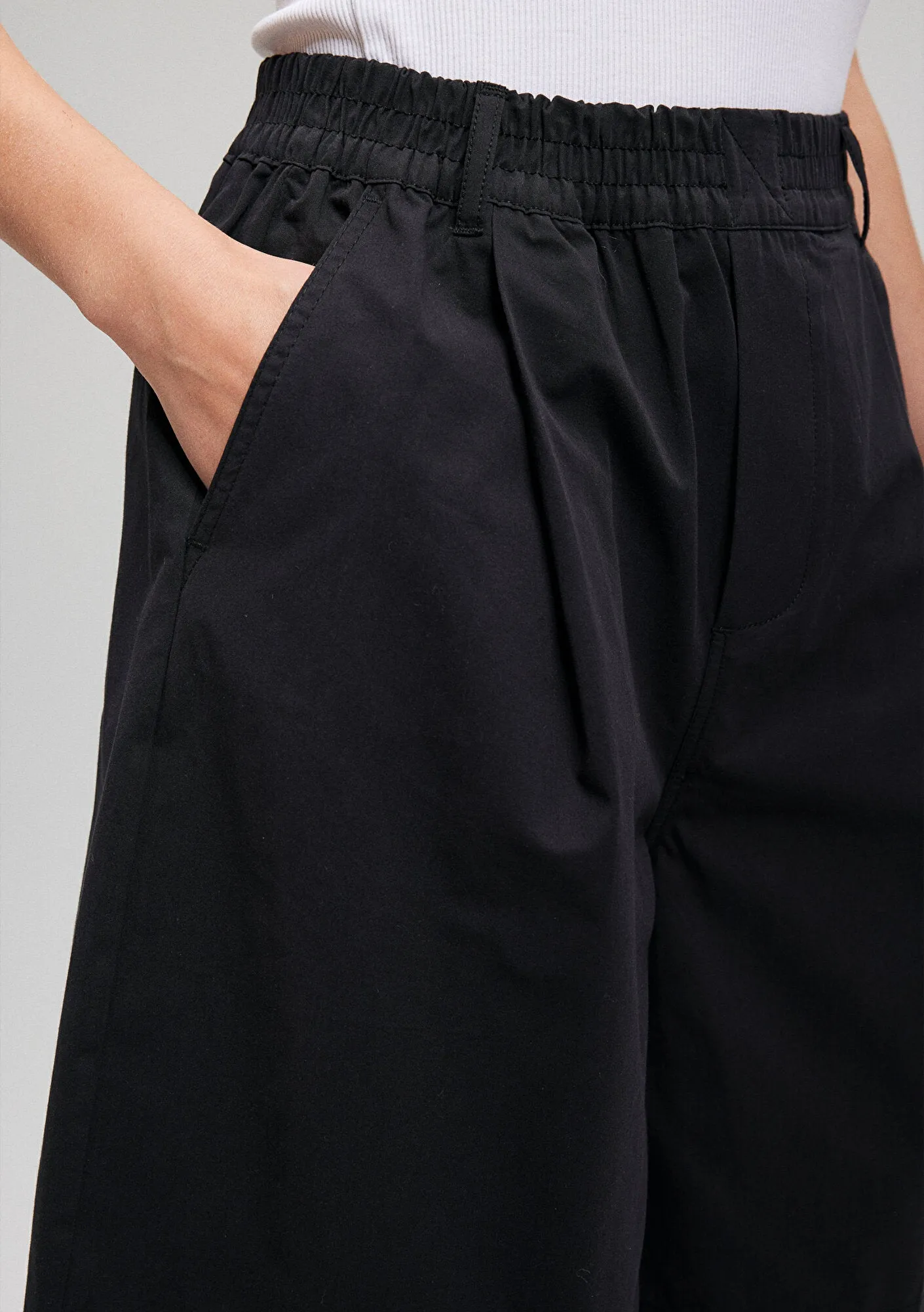 Black Bermuda Shorts