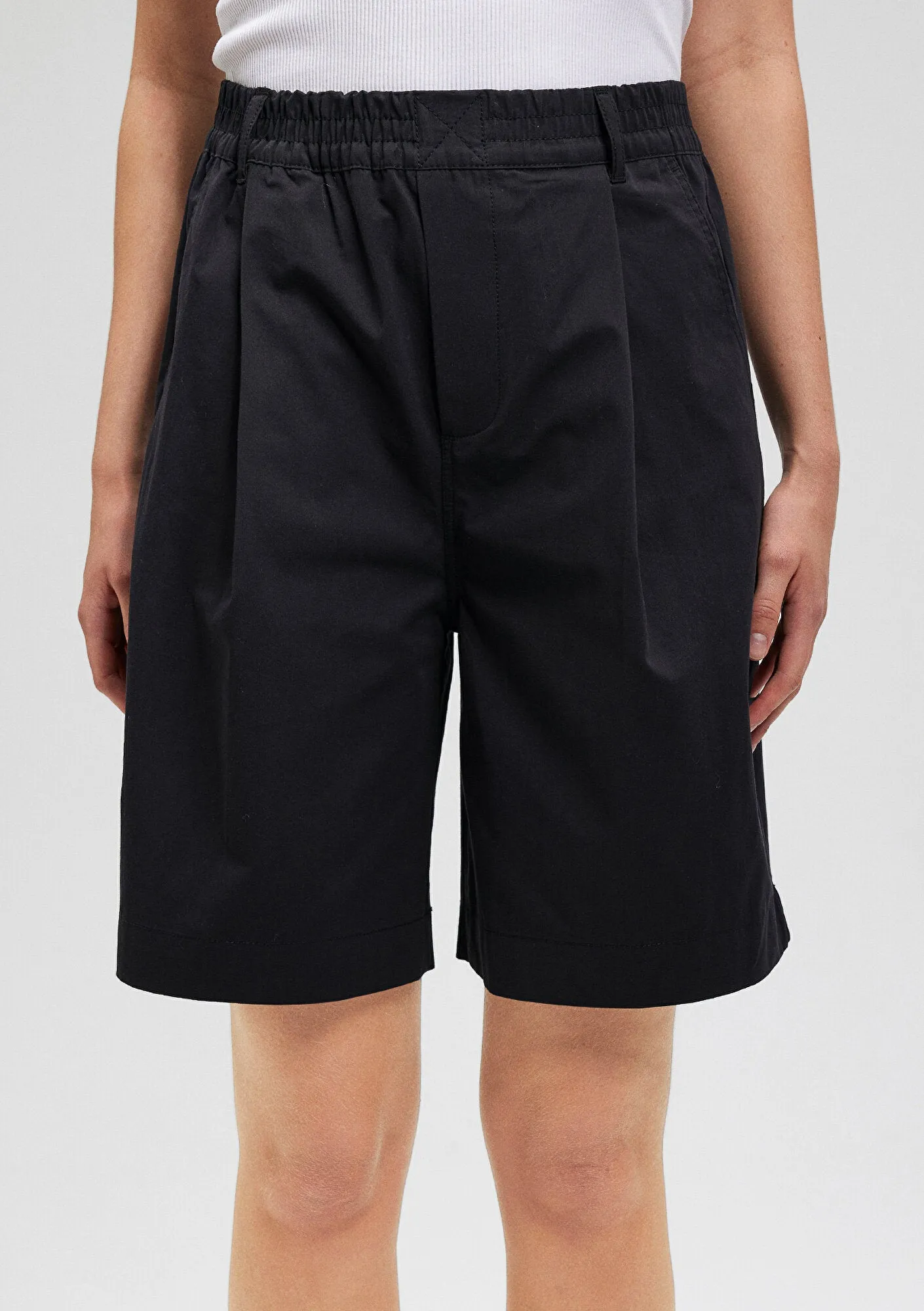 Black Bermuda Shorts