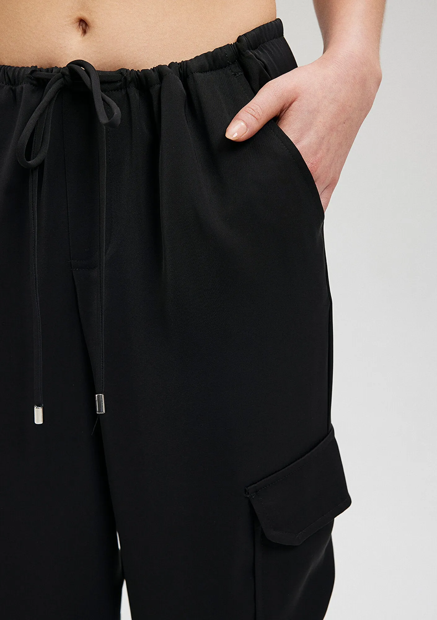 Black Cargo Pants
