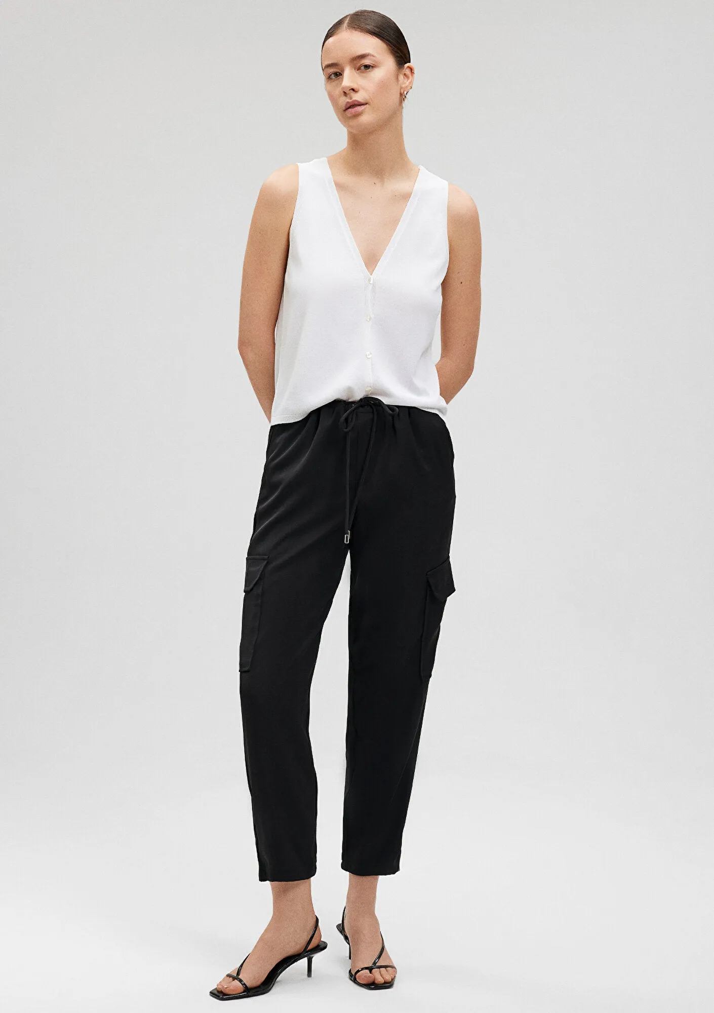 Black Cargo Pants