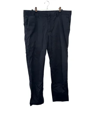 Black Mid-Rise Chino Pants