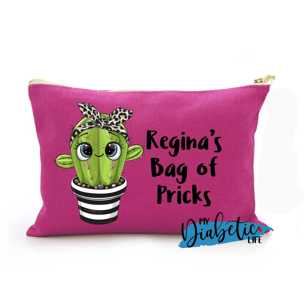 Cactus - Choose your favourite & Personalise it! - Carry all storage bag