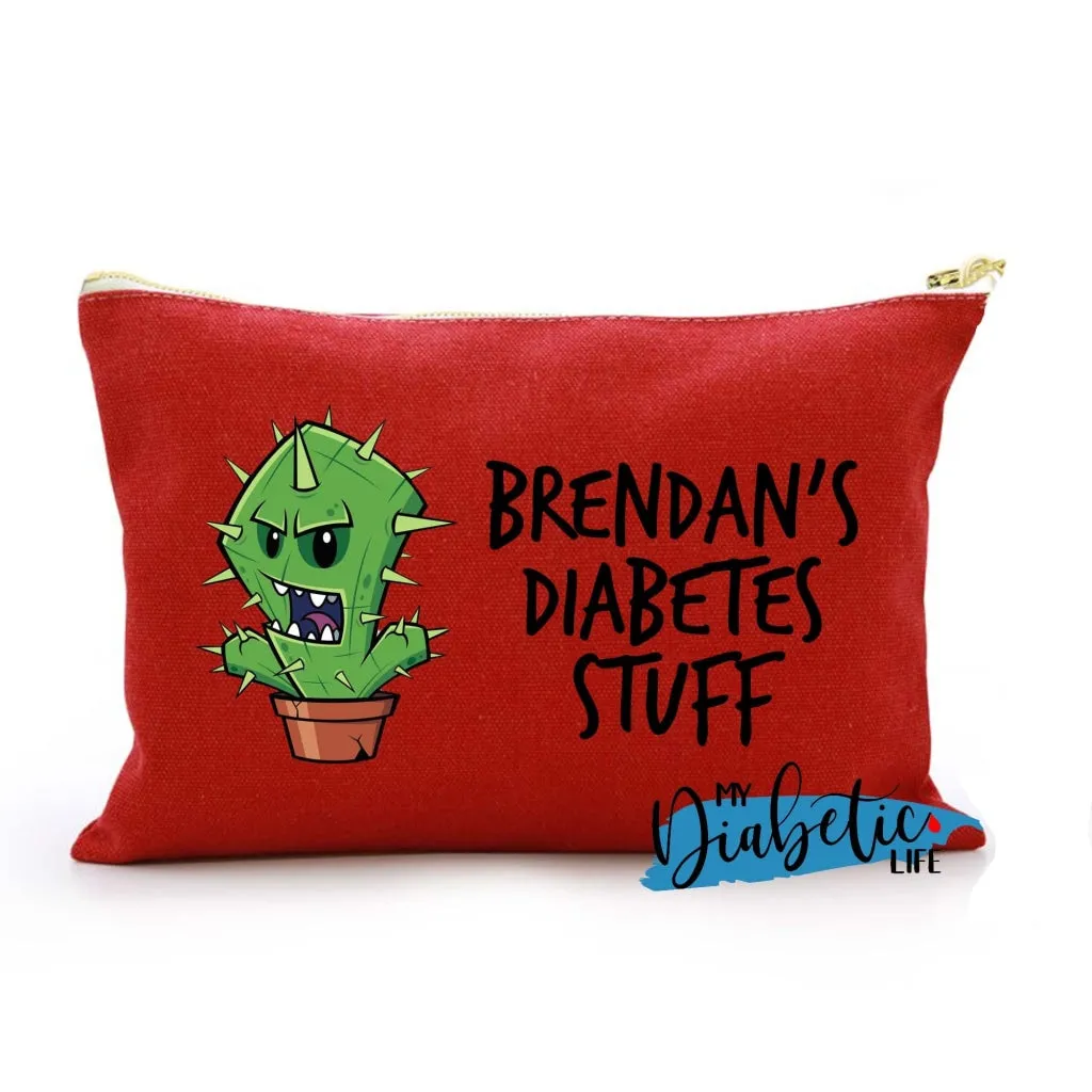 Cactus - Choose your favourite & Personalise it! - Carry all storage bag