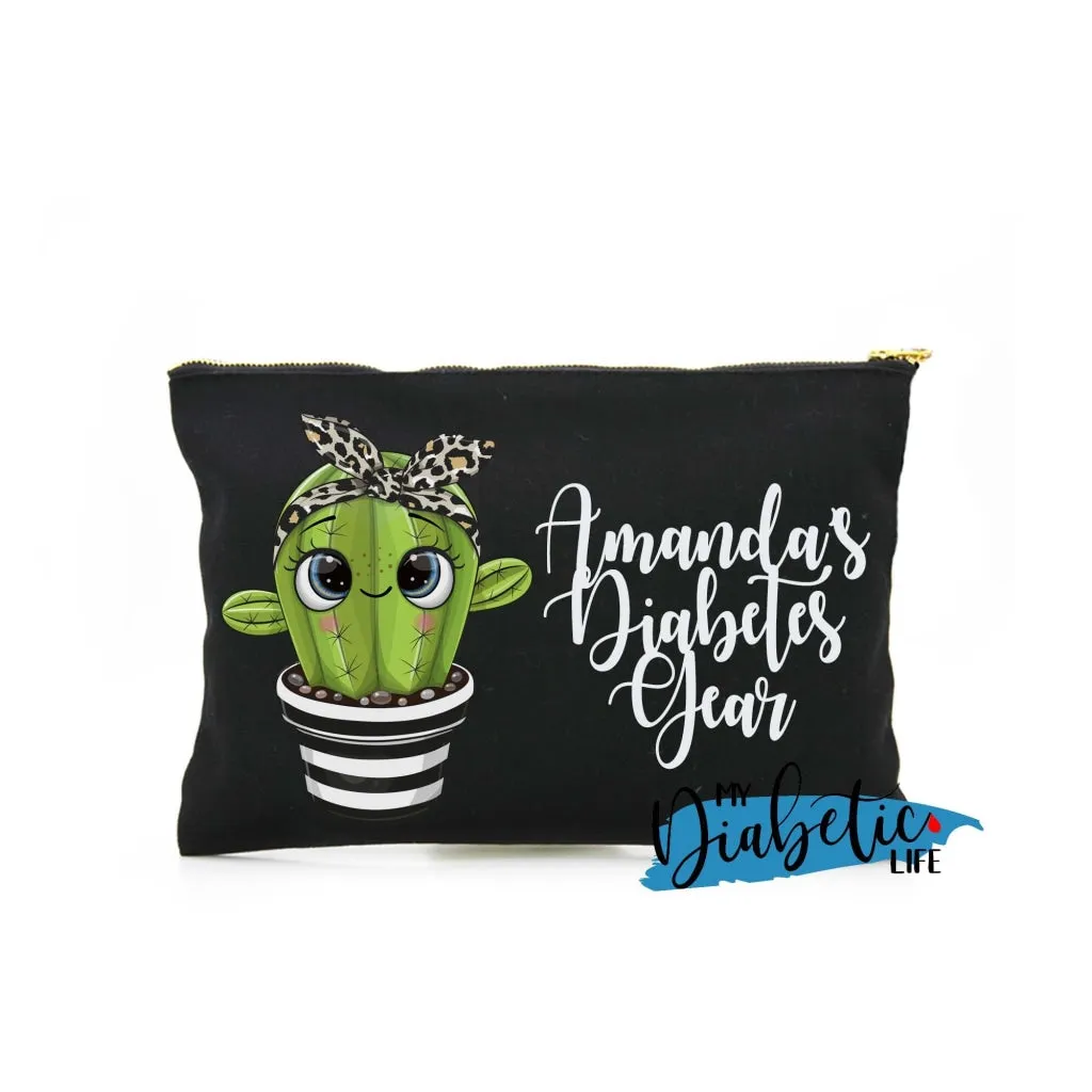 Cactus - Choose your favourite & Personalise it! - Carry all storage bag