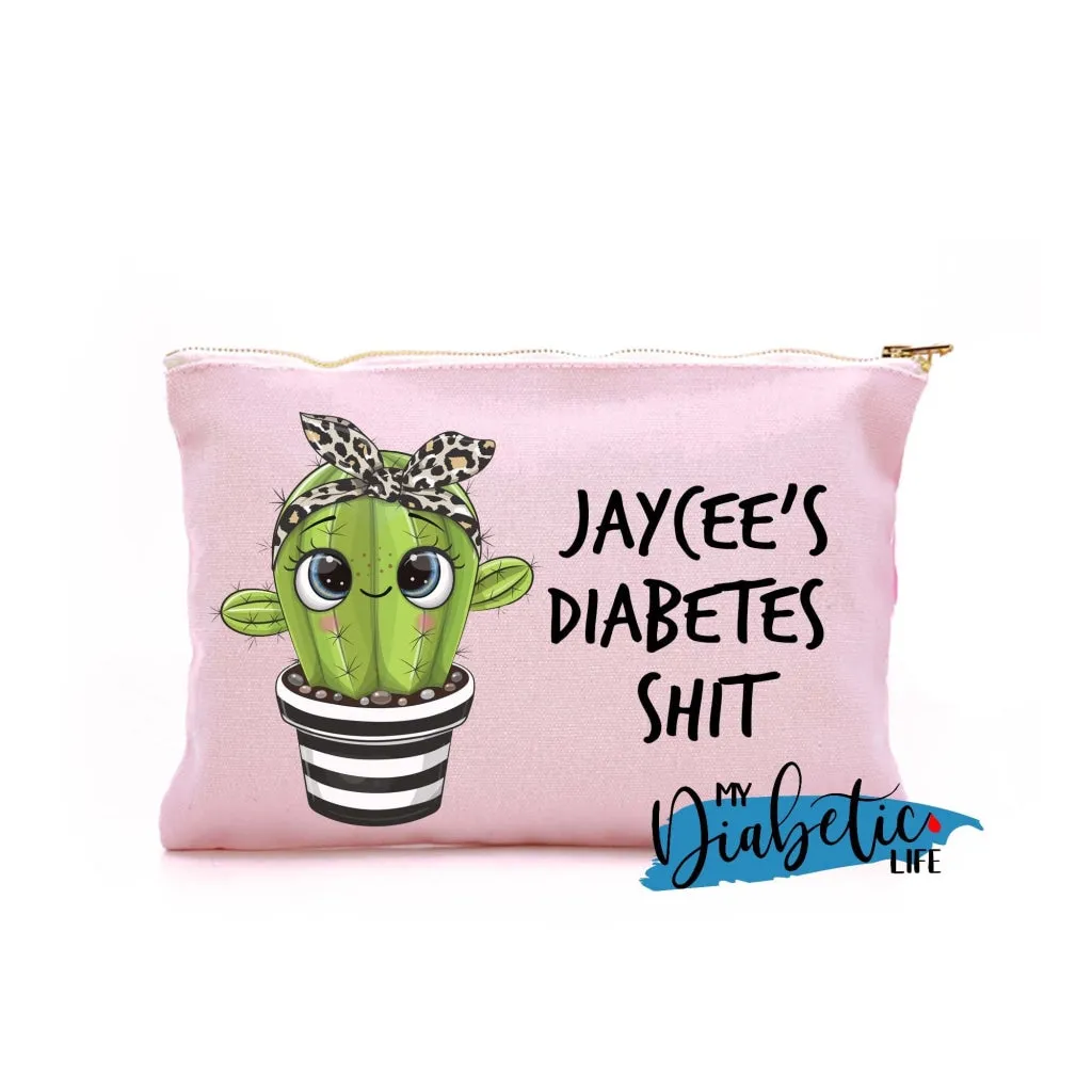 Cactus - Choose your favourite & Personalise it! - Carry all storage bag