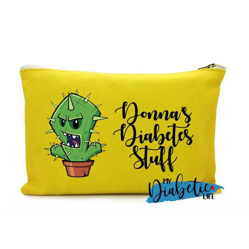 Cactus - Choose your favourite & Personalise it! - Carry all storage bag