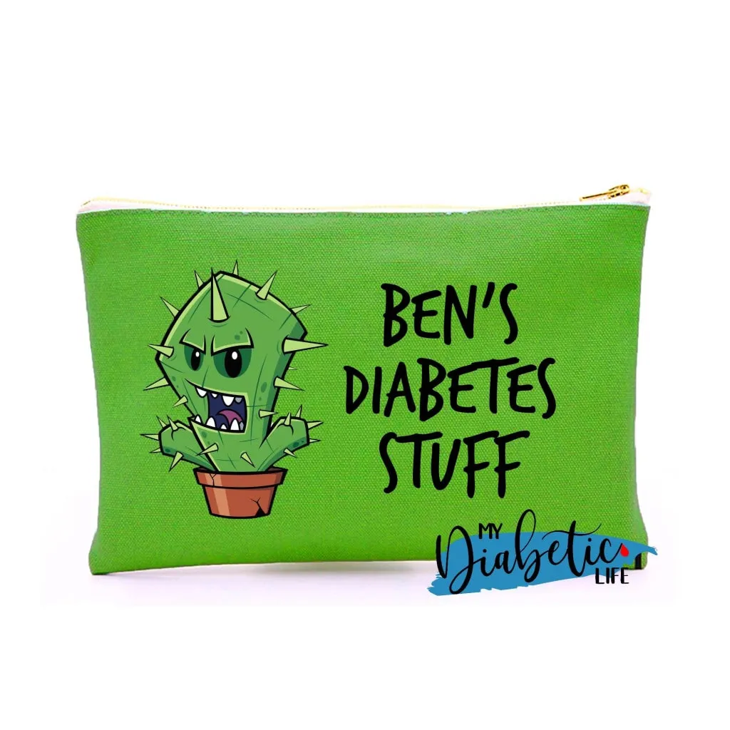 Cactus - Choose your favourite & Personalise it! - Carry all storage bag