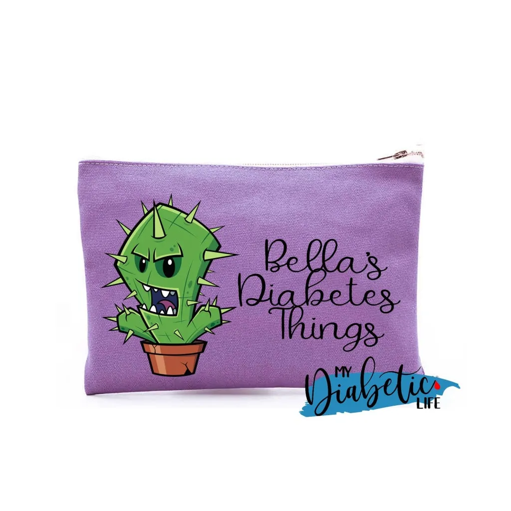Cactus - Choose your favourite & Personalise it! - Carry all storage bag