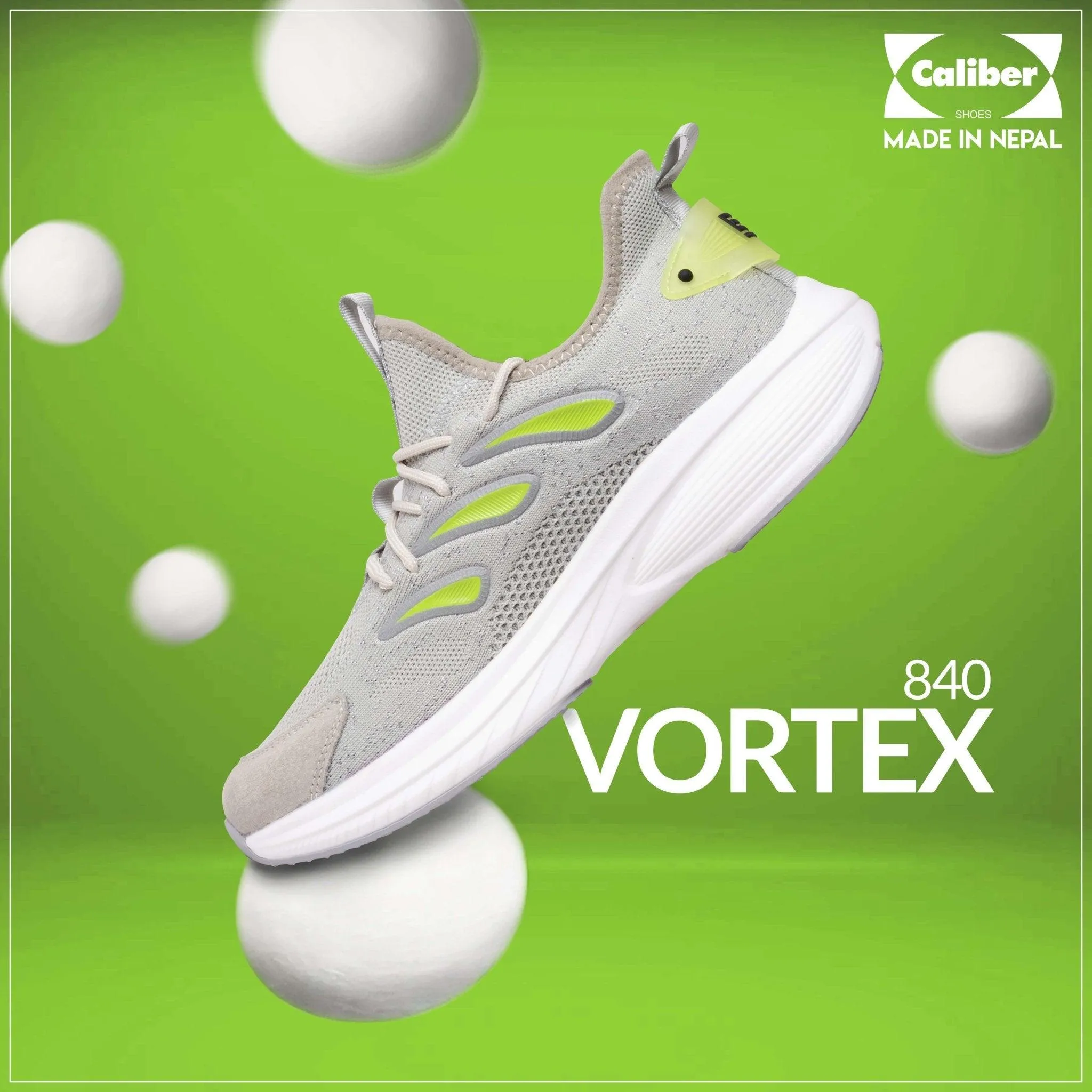 Caliber Shoes Sport Sneakers for Men (Vortex 840)